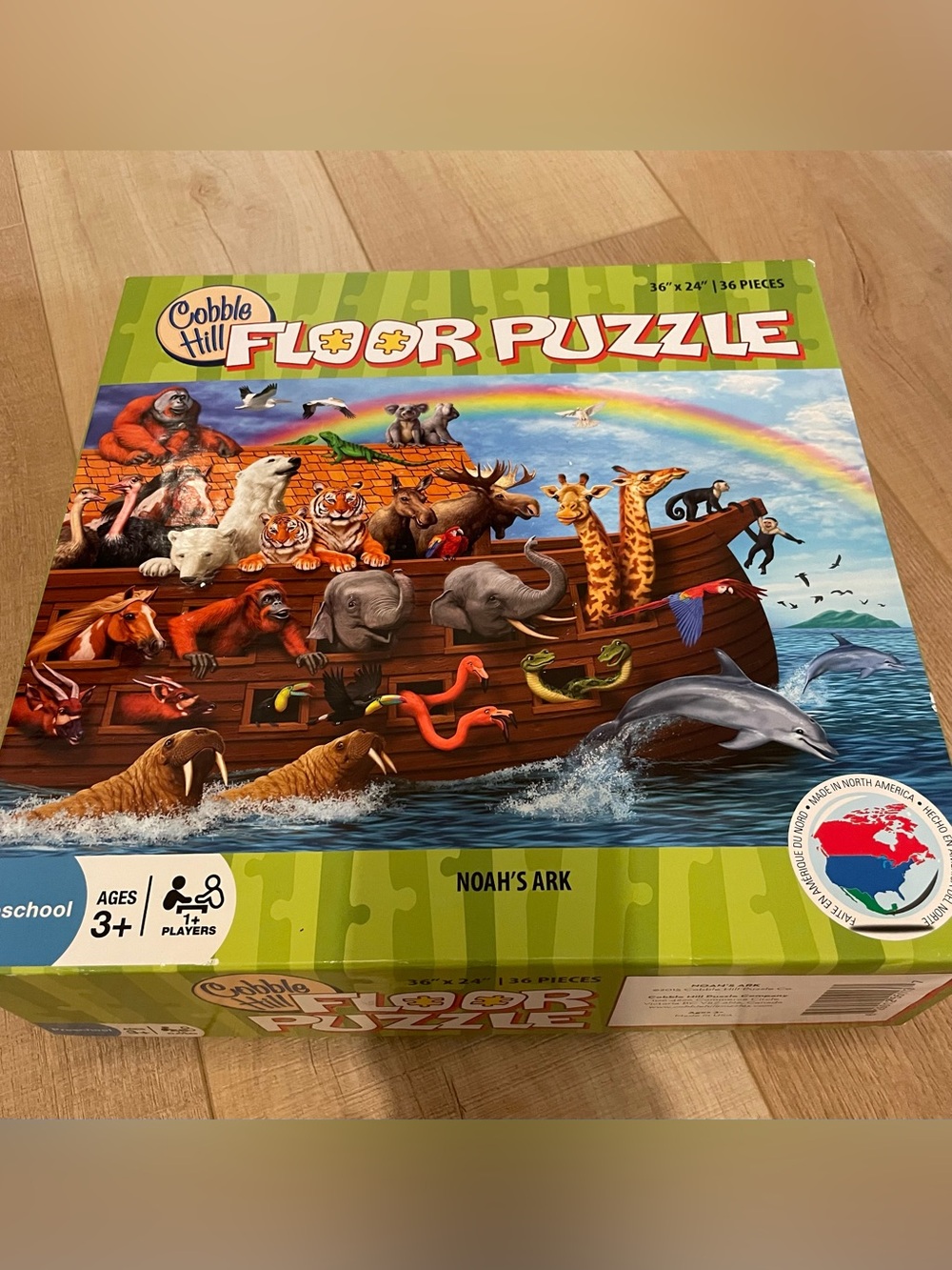 Cobble Hill Noah's Ark Floor Puzzle - Multicolor Animals